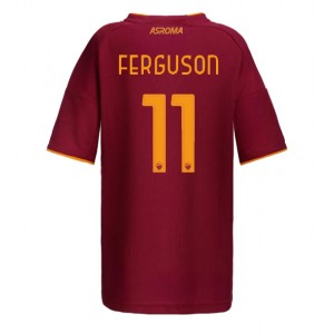 Fotbalové Dres AS Roma Evan Ferguson #11 Dámské Domácí Oblečení 2025-26 Krátký Rukáv